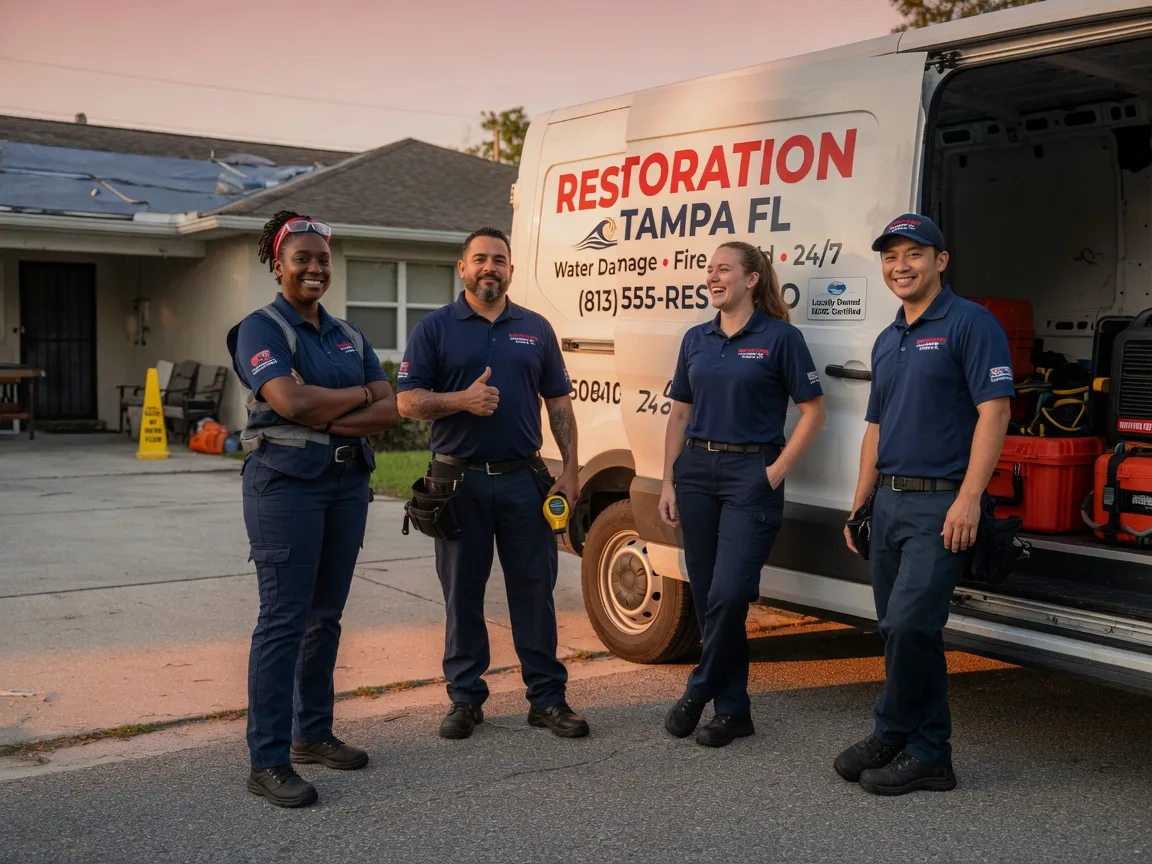 Water Damage Restoration company in Burghill, OH