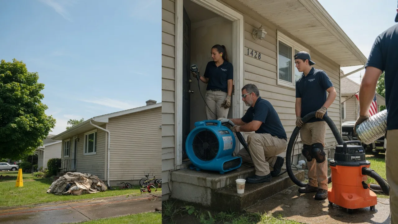 Water Damage Restoration in Burghill, OH near me